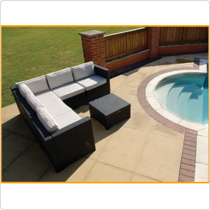 Угловой комплект мебели Keter Provence Set (Прованс)