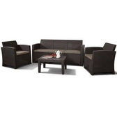 Комплект мебели Афина-Мебель AFM-5018B Chocalate