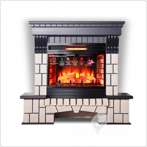 Портал под электрический камин (очаг) InterFlame Экстер 25 (Венге) под Panoramic 25