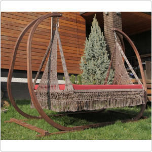 Деревянный каркас МАРРАКЕШ для семейного подвесного гамака качелей