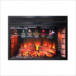 Очаг электрокамина InterFlame Panoramic 25 LED FX