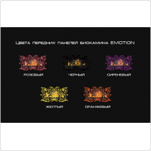 Биокамин Silver Smith Emotion Black