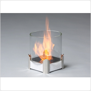 Биокамин настольный Silver Smith Mini 1 Premium White