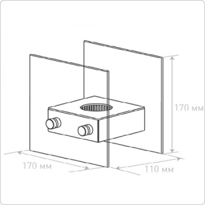 Биокамин настольный Silver Smith Nano 3 Premium Grey