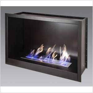 Ниша для камина Silver Smith Capsula Glass