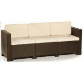 Диван 3-х местный B:rattan Nebraska sofa 3