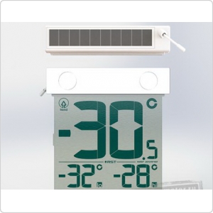 Оконный термометр на солнечной батарее RST 01389
