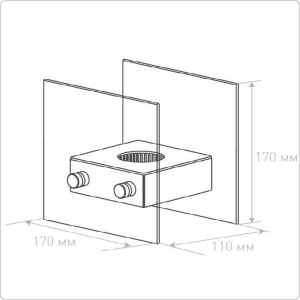 Биокамин настольный Silver Smith Nano 3 Black Edition
