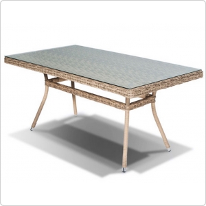 Обеденная группа 4 SIS Базелла дачная плетеная мебель стол угловой дивани и 3 кресла с подушками