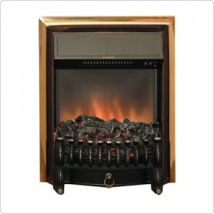 Очаг электрокамина InterFlame Fobos Brass/Black
