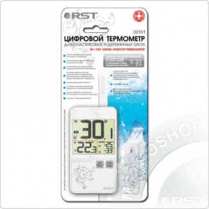 Цифровой термометр в стиле iPhone RST 02151