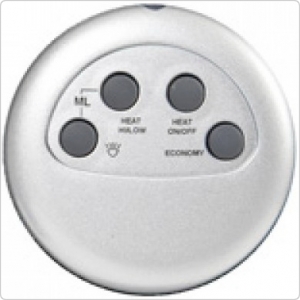 Уличный инфракрасный обогреватель Hügett Diana Pepel, напольный для террасы, веранды и дачи, с пультом