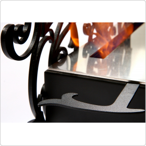 Биокамин Silver Smith Emotion Black