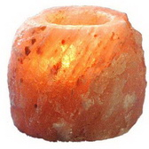 Соляной (солевой) подсвечник Натуральный 0,7 кг