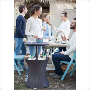 Стол-бар Keter Rattan Cool Bar 