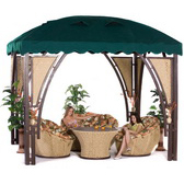 Беседка-павильон Леда Классик (каркас №15)