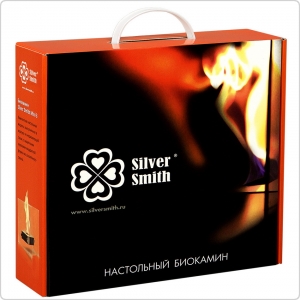 Биокамин настольный Silver Smith Nano 3 Premium White
