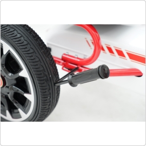 Детский веломобиль Joy Automatic Abarth (PB9388A) Лицензия, белый