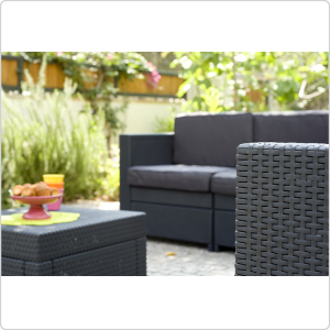 Угловой комплект мебели Keter Provence Set (Прованс)