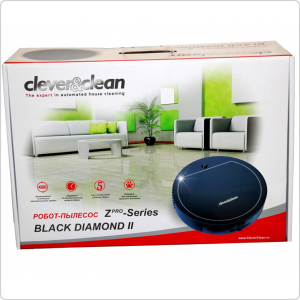 Робот-пылесос Clever&Clean Zpro-series Black Diamond II