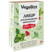 Набор для выращивания микрозелени VegeBox Селен+Йод Микс (редис, руккола, горчица)