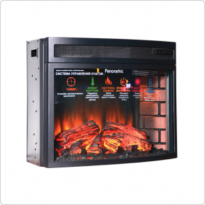 Очаг электрокамина InterFlame Panoramic 25 LED FX