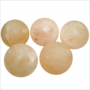 Массажные шарики из гималайской соли (2 шт)