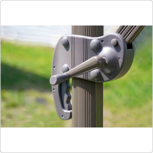 Зонт Gardeck Сицилия 3х3 Слоновая кость