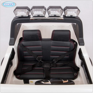 Детский электромобиль Barty Ford Ranger F650 белый с мультимедийным дисплее