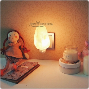 Соляная (солевая) лампа ночник Малыш