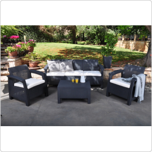 Комплект уличной мебели Keter Corfu Triple Set