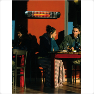 Инфракрасный обогреватель MO-EL Sharklite 712, потолочный и настенный, для улицы, веранды, террасы и дома