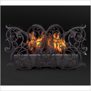 Биокамин Silver Smith Emotion Black