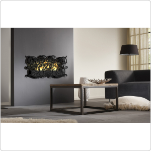 Биокамин Silver Smith Emotion Black