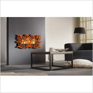 Биокамин Silver Smith Emotion Black