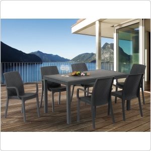 Стол прямоугольный B:rattan Houston