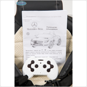 Детский электромобиль Barty Mercedes SL63 AMG белый