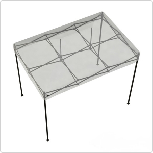 Садовый тент шатер Helex 4322 3x2х3 м