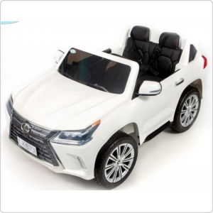 Детский электромобиль Barty Lexus LX 570 белый