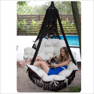 Подвесные качели Cartagena + каркас Майя (дерево)