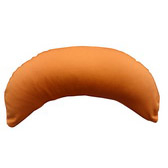 Валик из лузги гречихи для медитаций в форме полумесяца Лика