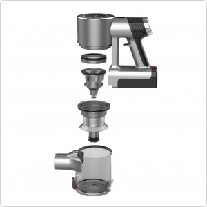 Беспроводной пылесос Clever&Clean HV-450 (4 в 1)