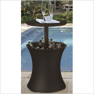 Стол-бар Keter Rattan Cool Bar 