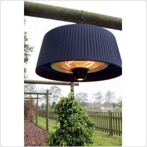 Инфракрасный обогреватель Hügett Taket Black 2125-B, потолочный для террасы, веранды и дачи, с пультом