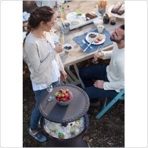 Стол-бар Keter Rattan Cool Bar 