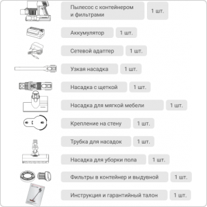 Беспроводной пылесос Clever&Clean HV-450 (4 в 1)