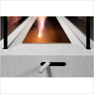 Биокамин напольный Silver Smith FAME AVE White