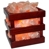 Солевая лампа - абажур Куб