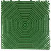 Пластиковая тротуарная плитка HELEX (зеленая) 40х40х1,8 см