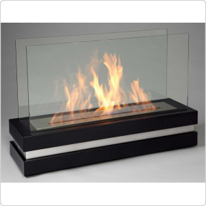 Биокамин напольный Silver Smith FAME AVE Black